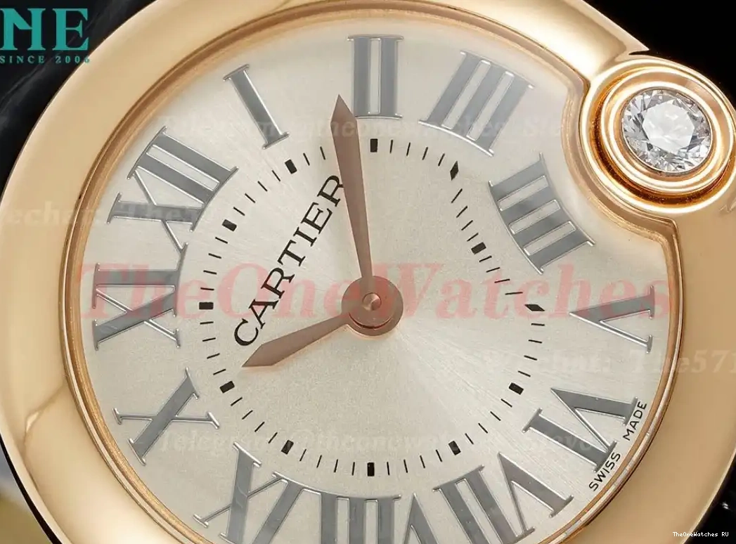 Dial RG Black Ladies Ballon LE 30mm Silver AF Quartz Blanc 0609